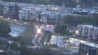 Charlotte NC - Rush Hour Traffic near Uptown Charlotte.