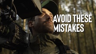 Avoid These mistakes as a Documentary Filmmaker