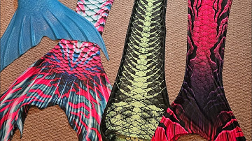 Unboxing a Mermaid Tail #canada #mermaid #live #halloween #costume