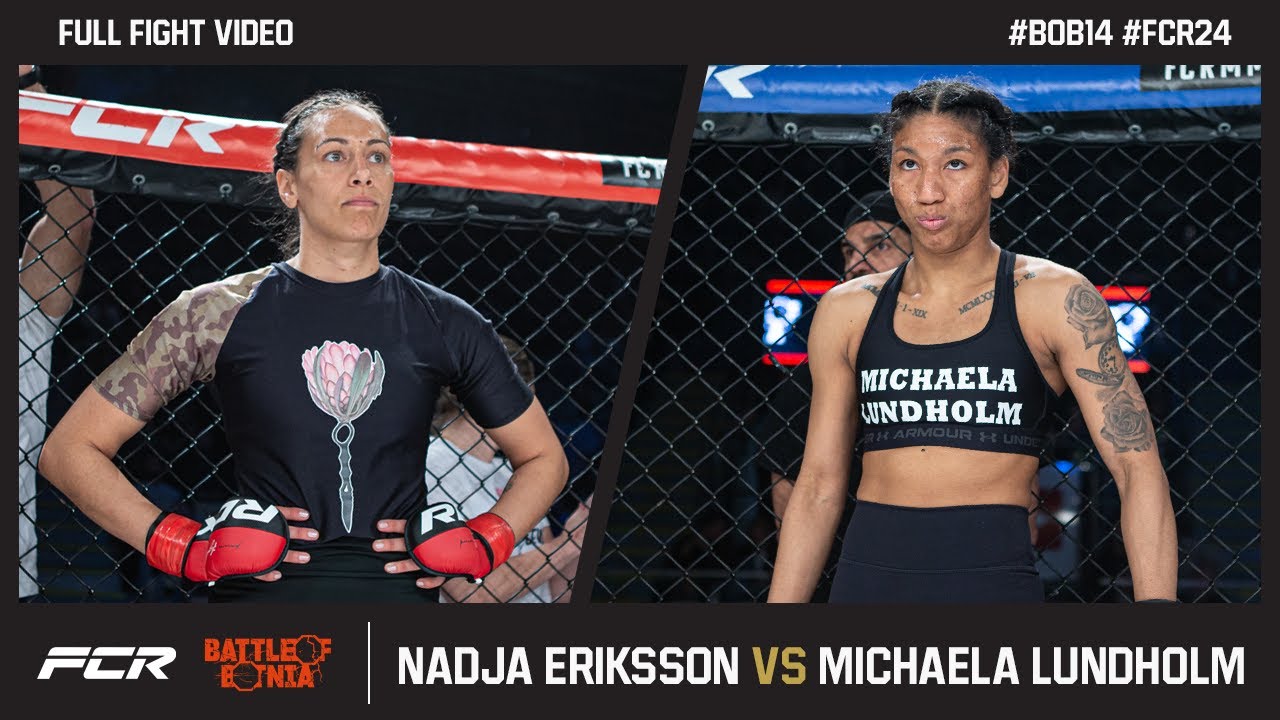 Nadja Eriksson vs Michaela Lundholm | FULL FIGHT | FCR 24 x BOB14