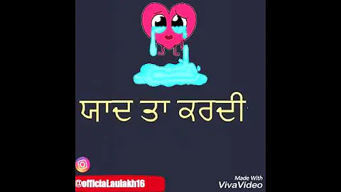 🙍kite kalli 👰by🙏 maninder buttar🙏|😯 Punjabi song😃 | WhatsApp Punjabi status video