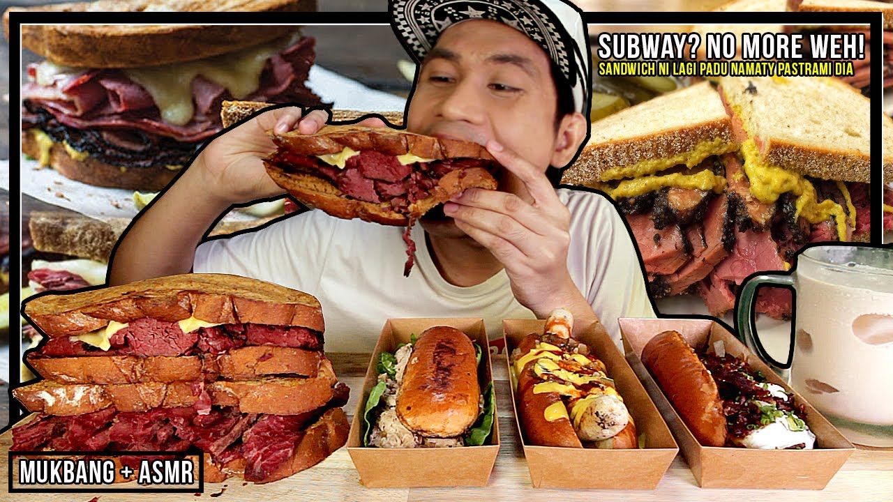 STOP MKN SUBWAY! SANDWICH NI LAGI PADU BERKALI GANDA | MUKBANG MALAYSIA