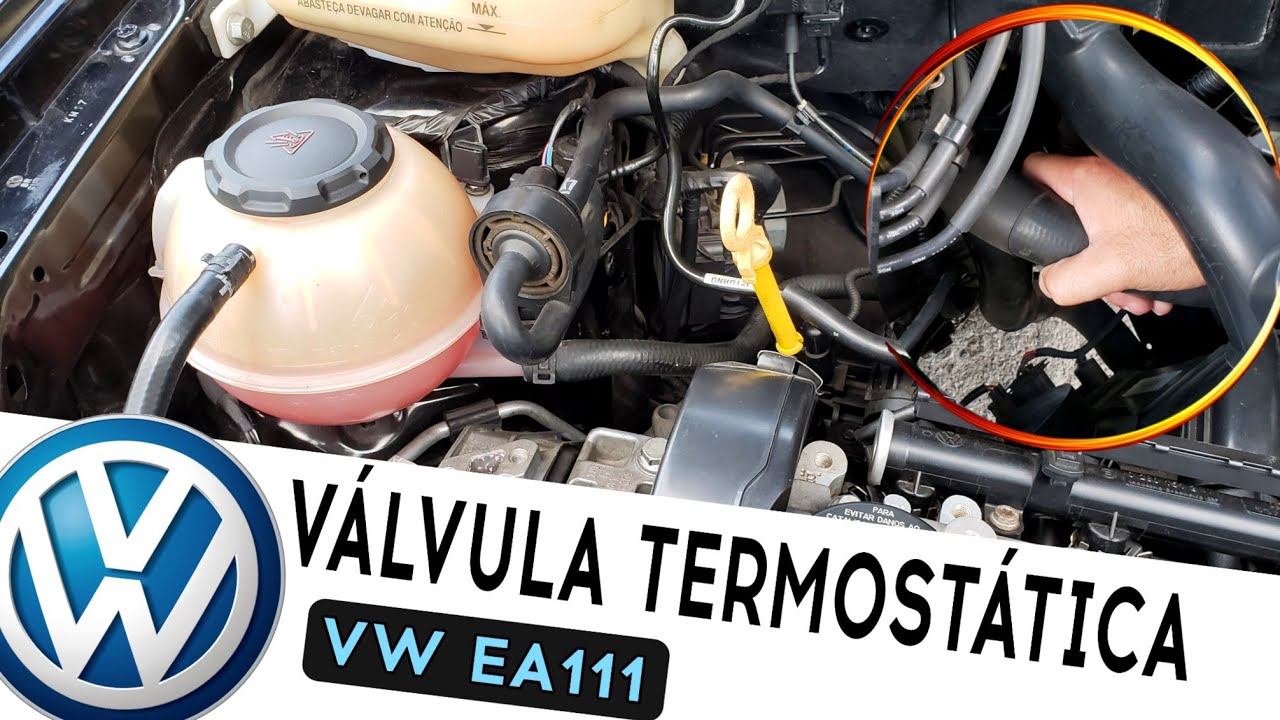 Como saber se a VÁLVULA TERMOSTÁTICA TRAVOU FECHADA Vw EA111 Água do radiador fervendo