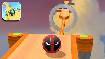 Racing Ball Rolling Game Speedrun Gameplay Max Level 388