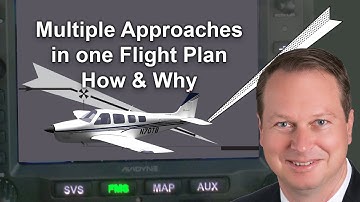 Avidyne IFD - Loading Multiple Approaches in ONE Flight Plan
