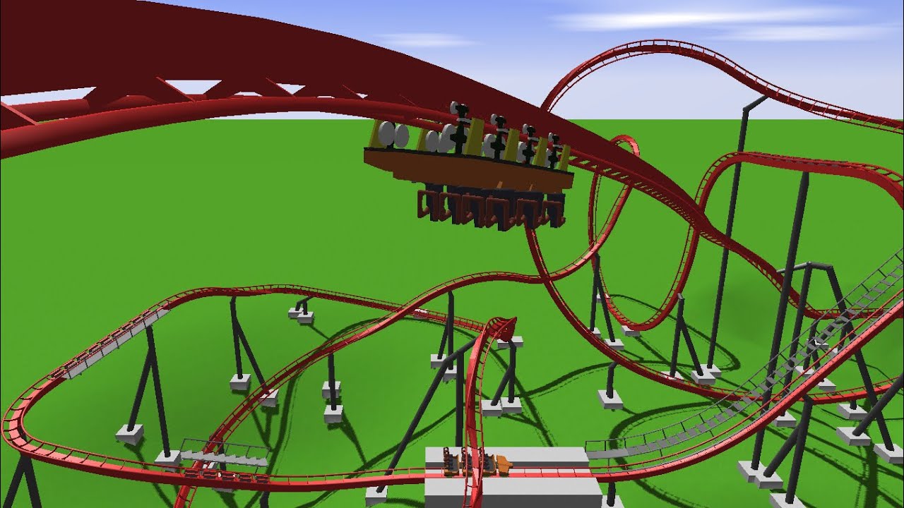 B&M dive if the engineer | Ultimate Coaster 2 - YouTube