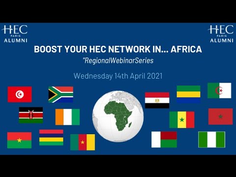 BOOST YOUR HEC NETWORK IN… AFRICA #REGIONALWEBINARSERIES