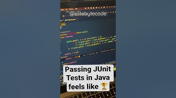 JUnit tests are fundamental concepts 4 software developers #java #100daysofcode #coding #programming