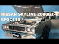 New！NISSAN SKYLINE 2000GT-R KPGC110 Silver 1/18scale KYOSHO