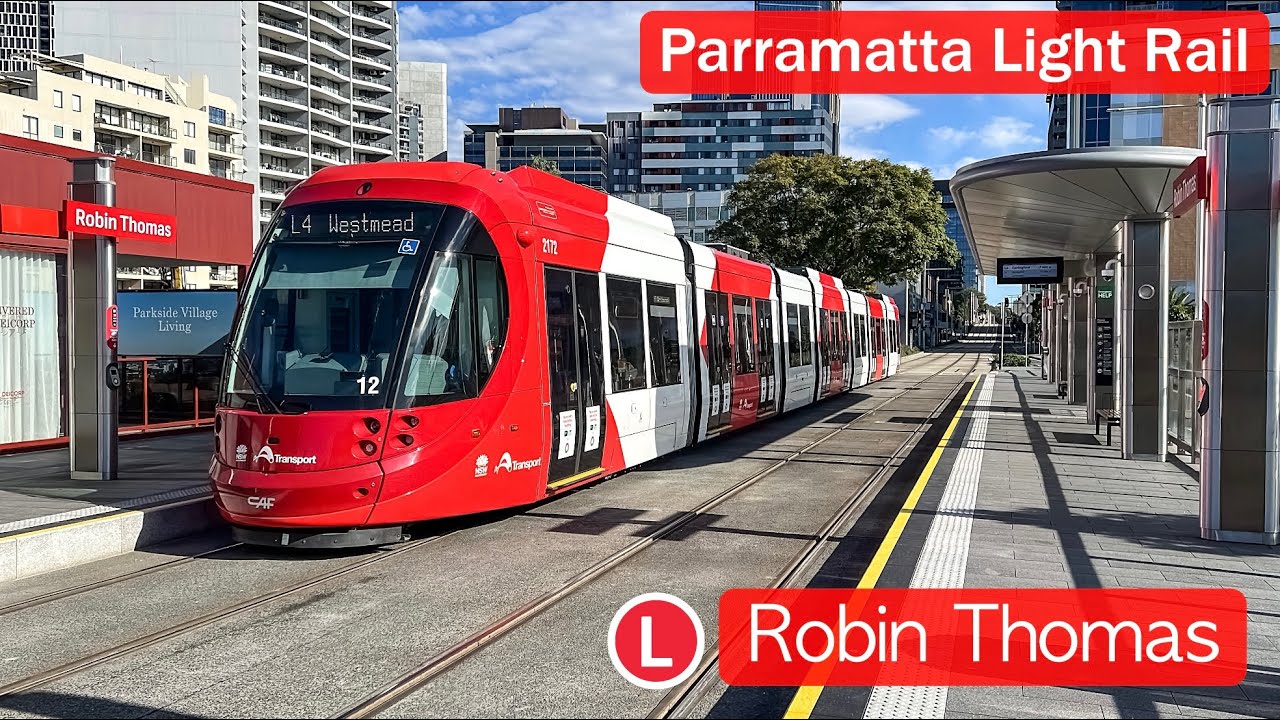 Transport for Sydney Vlog 999: Robin Thomas Stop - Parramatta Light Rail