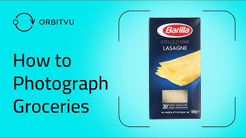 How to Take Groceries Product Photography I Orbitvu Alphashot 360