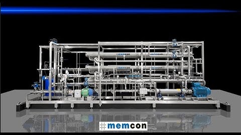Memcon High Pressure Reverse Osmosis Plant