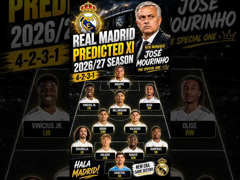 betjek x agentbetting - 🤯 Real Madrid Dream XI 2026/27! 🔥 Galácticos Mourinho dengan Rodri, Olise & Mbappé