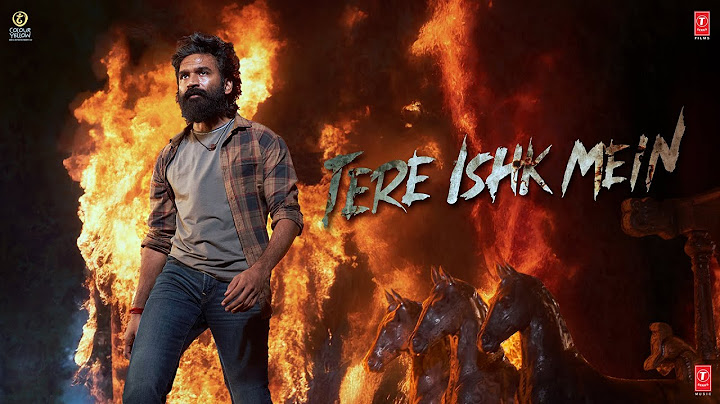Dhanush in "Tere Ishk Mein" | @ARRahman  | Aanand L Rai | Bhushan Kumar