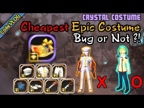 Not Bug Cheapest Epic Costume L Crystal L Colievlog 59 Speedcolie Dragon Nest Sea Youtube