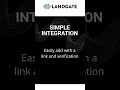LandGate's MCP Server URL as a Connector in Claude