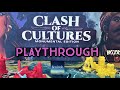 Clash Of Cultures: Monumental Edition Board Game | Playthrough