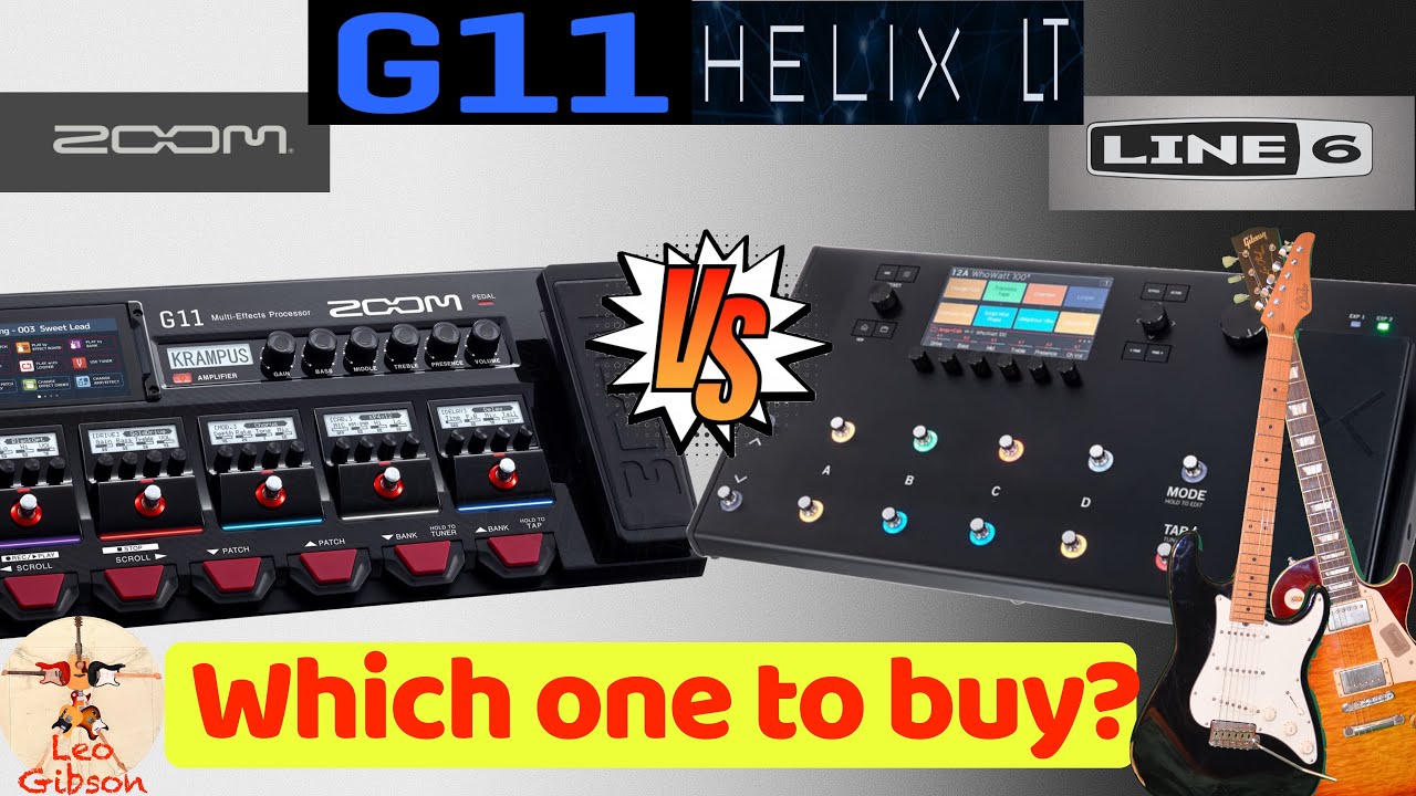 ordlyd Decimal Skrive ud Zoom G11 vs Line 6 Helix LT: which one to buy? - YouTube