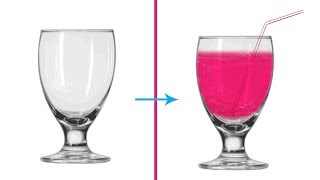 How to Fill Glass with Fruit Juice in Photoshop CC