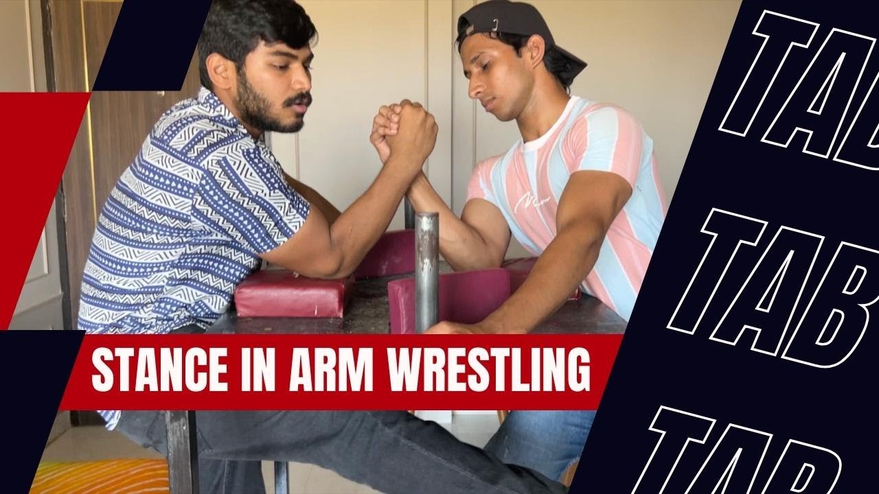 What should be your stance in Arm Wrestling ? - YouTube