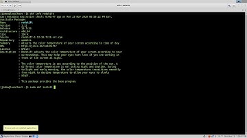 Install and Configure Redshift in Fedora 33 Mate Desktop