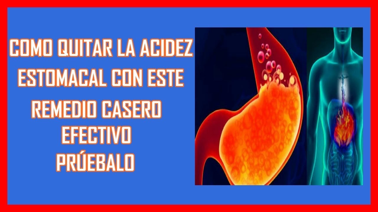 medicina natural para la gastritis Tenía acidez en mi estómago y probé este remedio natural y alivió totalmente mi malestar estomacal