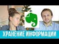Как организовать хранение информации в Evernote? (с примерами) Планирование, GTD.