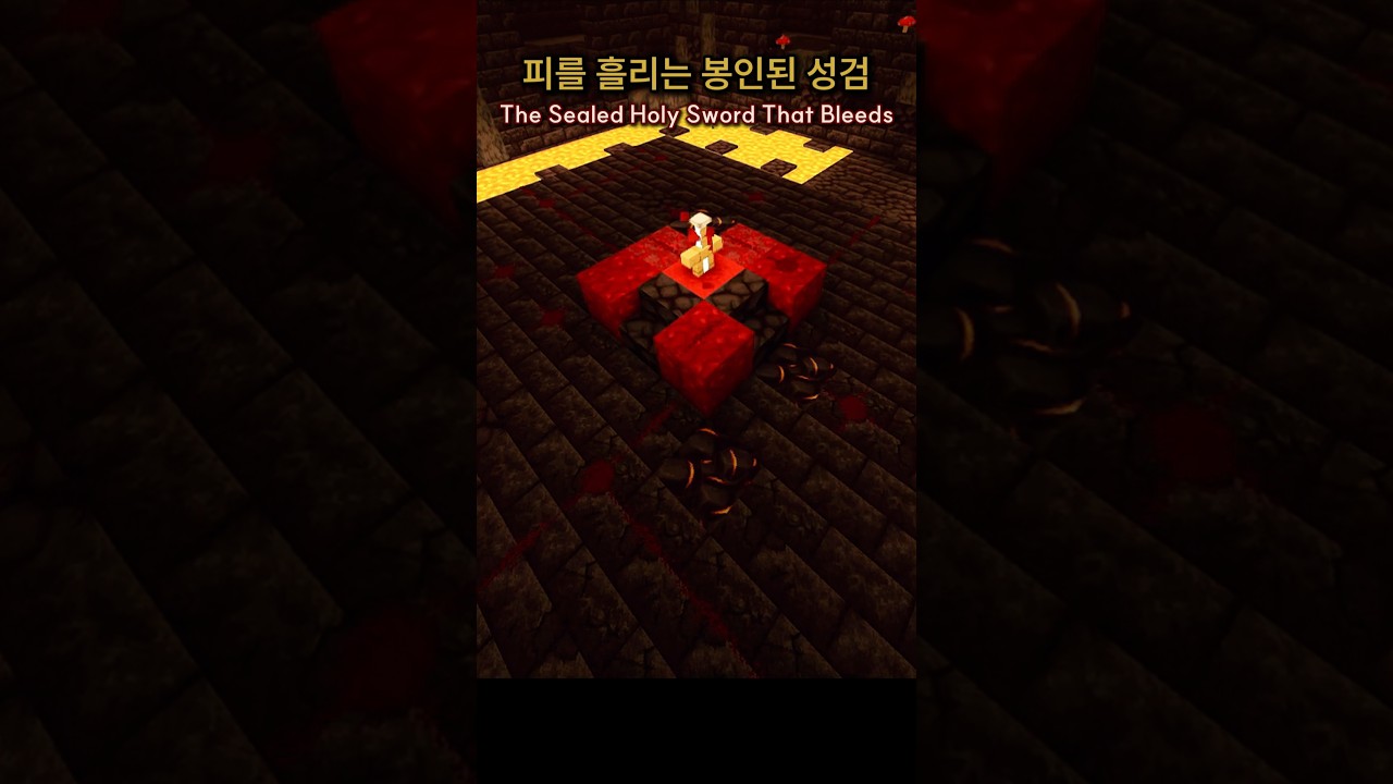 📜The day the sword was sealed... 🩸What really happened back then? : Minecraft