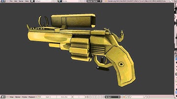belt revolver Blender Game Engine