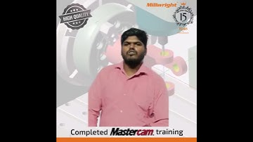 Meet Nagaraj, a working professional and CNC programmer who completed his Mastercam training with us