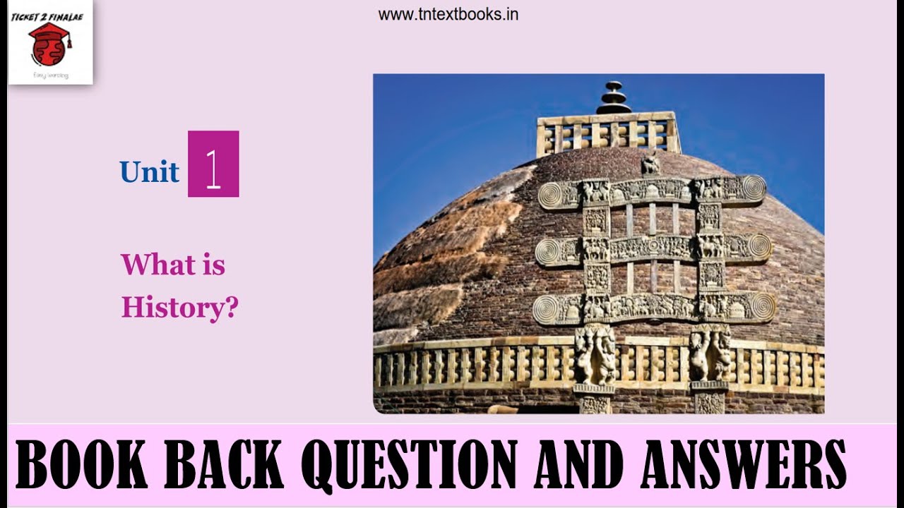 6th STD What Is History Book Back Answers Term 1 Samacheer 
