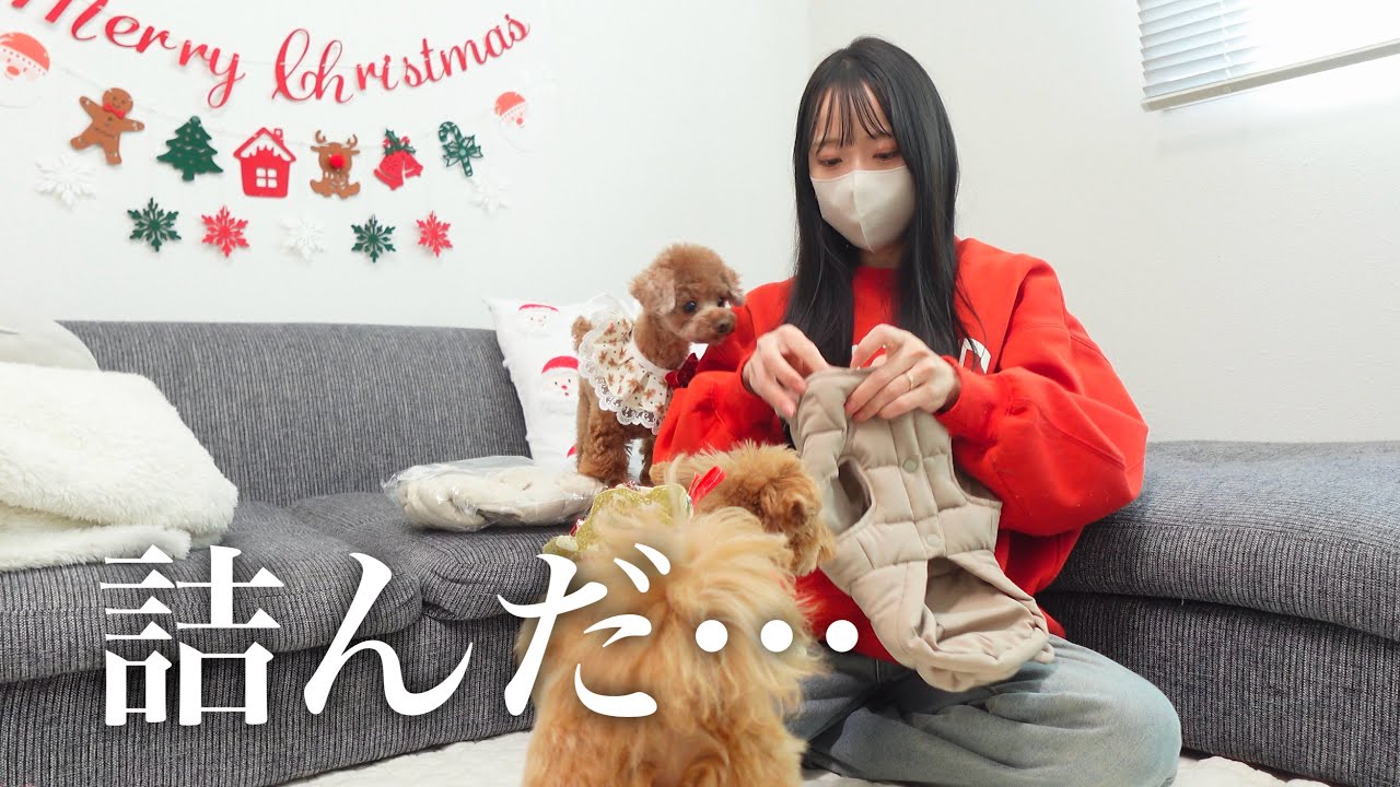 高級ダウンをプレゼントしたら予想外の反応すぎた😂