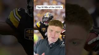 Top 10 RBs of the 2010’s