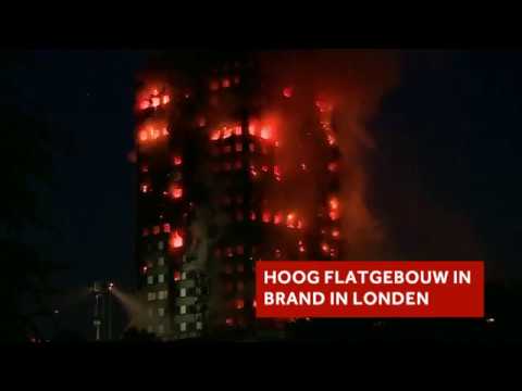 Video: Brand In Het Gebouw In Londen Laat 12 Doden Achter