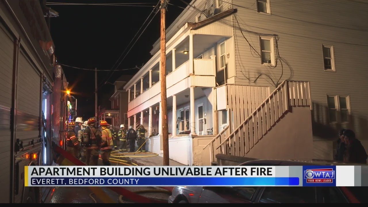 Everett apartment building left unlivable after fire YouTube