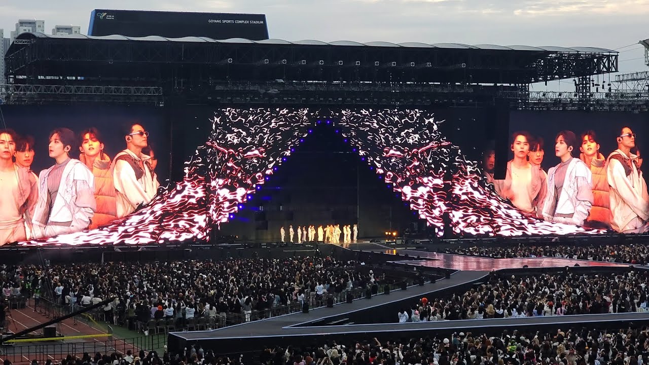 241013 세븐틴 힙합팀 - Water / 2층 full view [seventeen righ there 고양 콘서트]