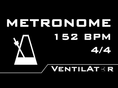 metronome 152 bpm