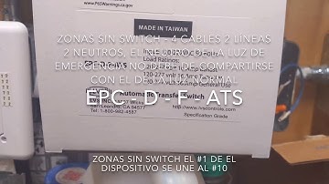 EPC - D - F - ATS  Automatic Transfer Switch