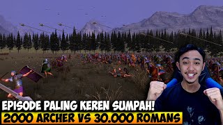 2000 ARCHER VS 30.000 ROMANS HUJAN PANAH KEREN BANGET -ULTIMATE EPIC BATTLE SIMULATOR INDONESIA #8 screenshot 4