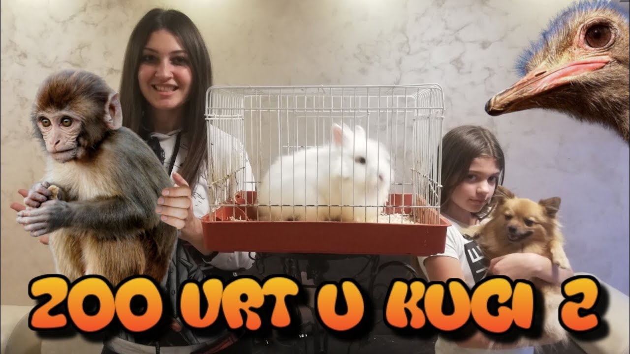 OTVORILE ZOO VRT U KUCI *HAOSSS*