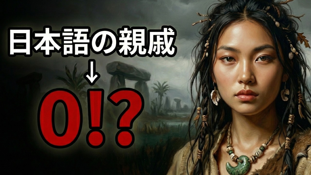 【最新研究】1億人が使うのに親戚ゼロ!?─日本語が「孤立言語」である異常【眠れる歴史】