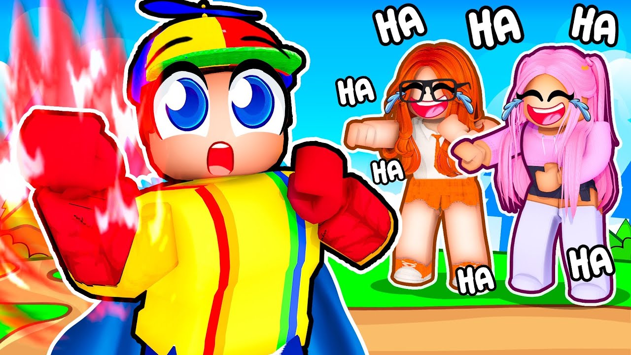 I Pretended To Be A Noob In Roblox STRONGEST PUNCH Simulator!