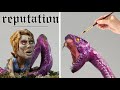 I made a Zombie Taylor Swift with a Giant Snake