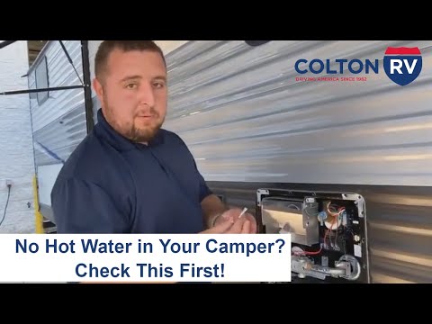 No Hot Water in Your Camper? Check This First!