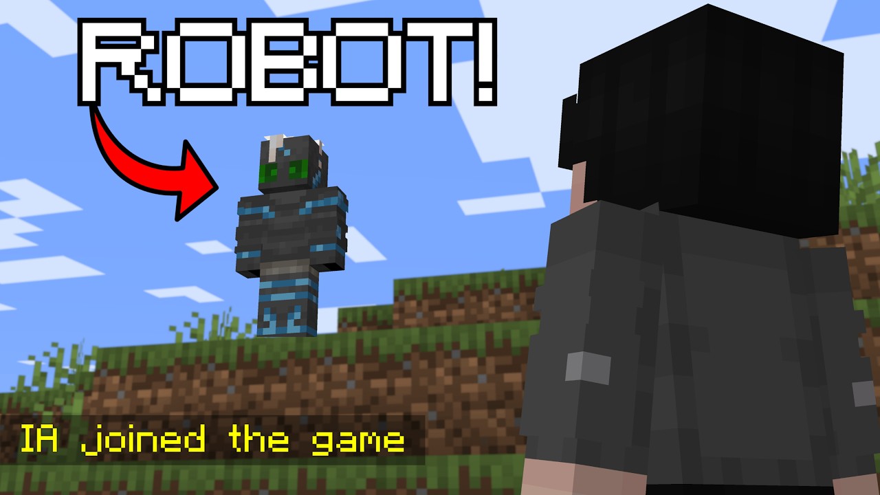 Creé una Inteligencia Artificial para jugar Minecraft conmigo.