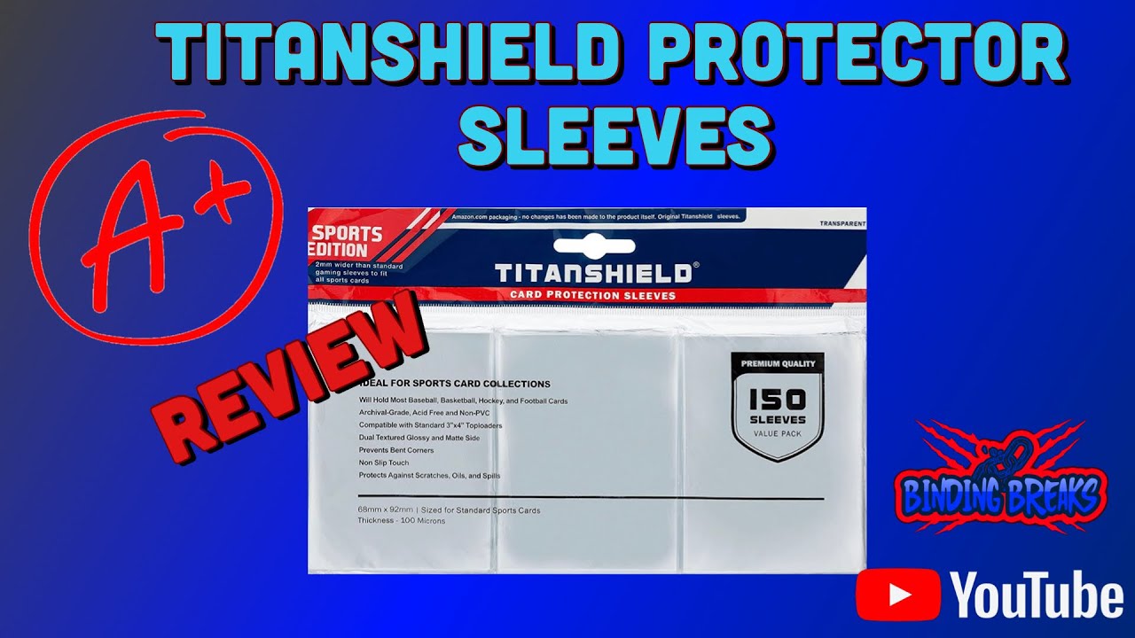 Product to Protect Your Trading Cards TitanShield Protective Card