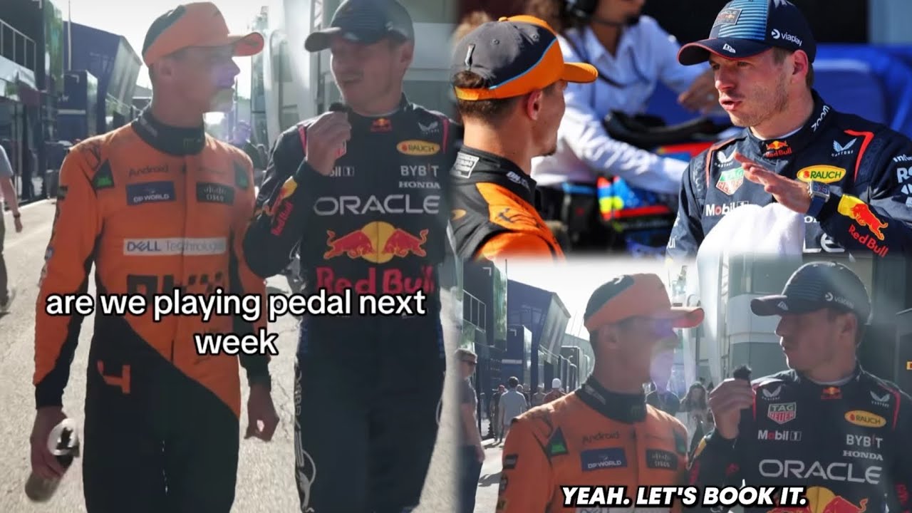 Lando Norris and Daniel Ricciardo react to classic viral videos