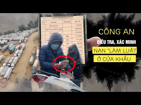 Video Công an Lạng Sơn điều tra xác minh tình trạng 