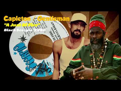 Capleton / Gentleman - A Just Di Fire (Black Scorpio) 2001