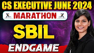 SBIL Marathon🔥| CS Executive June 2024